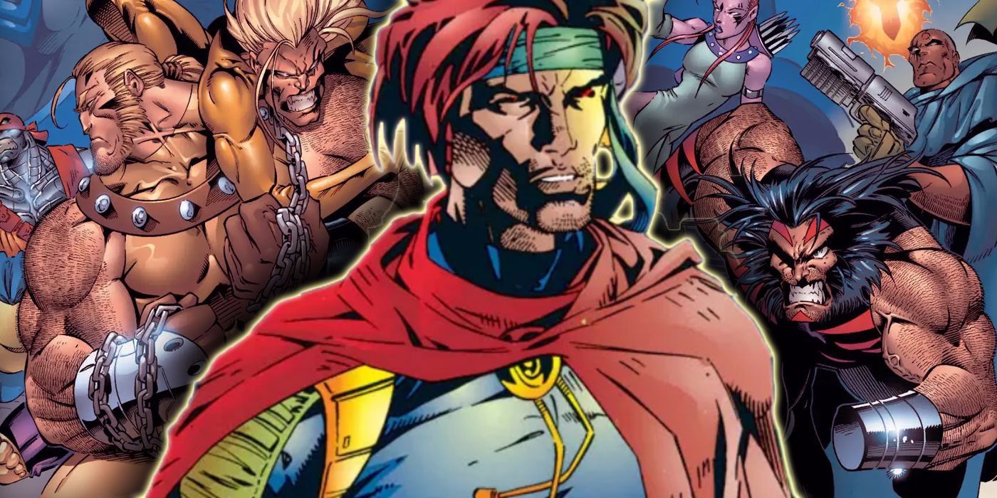 Gambit is way more powerful in Age of Apocalypse.